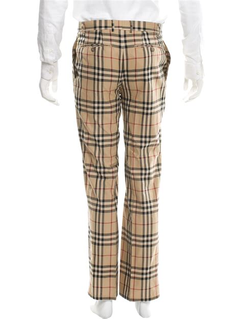 burberry men's jeans|burberry nova check trousers men's.